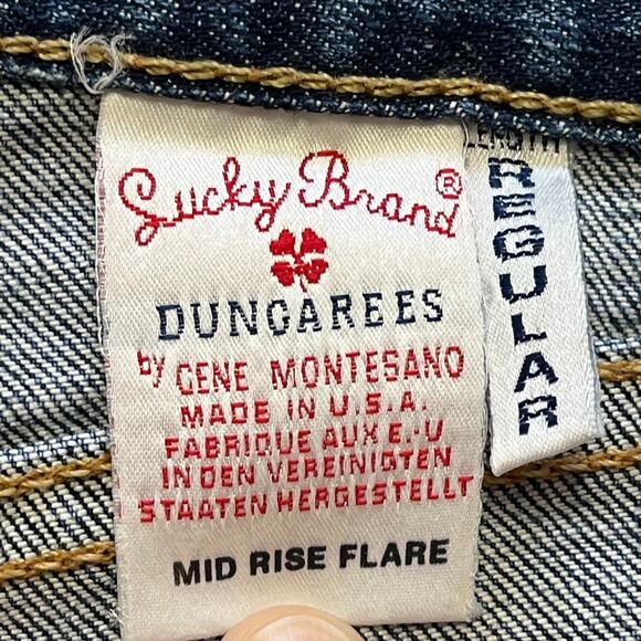 VTG LUCKY BRAND Mid Rise Flare Jeans in Medium Wash SZ 10 - Picture 8 of 11